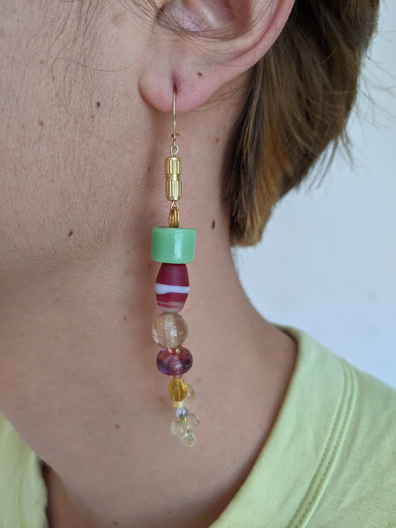 seahorse earring