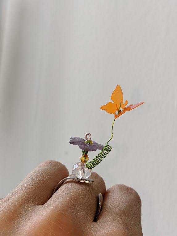 butterfly ring