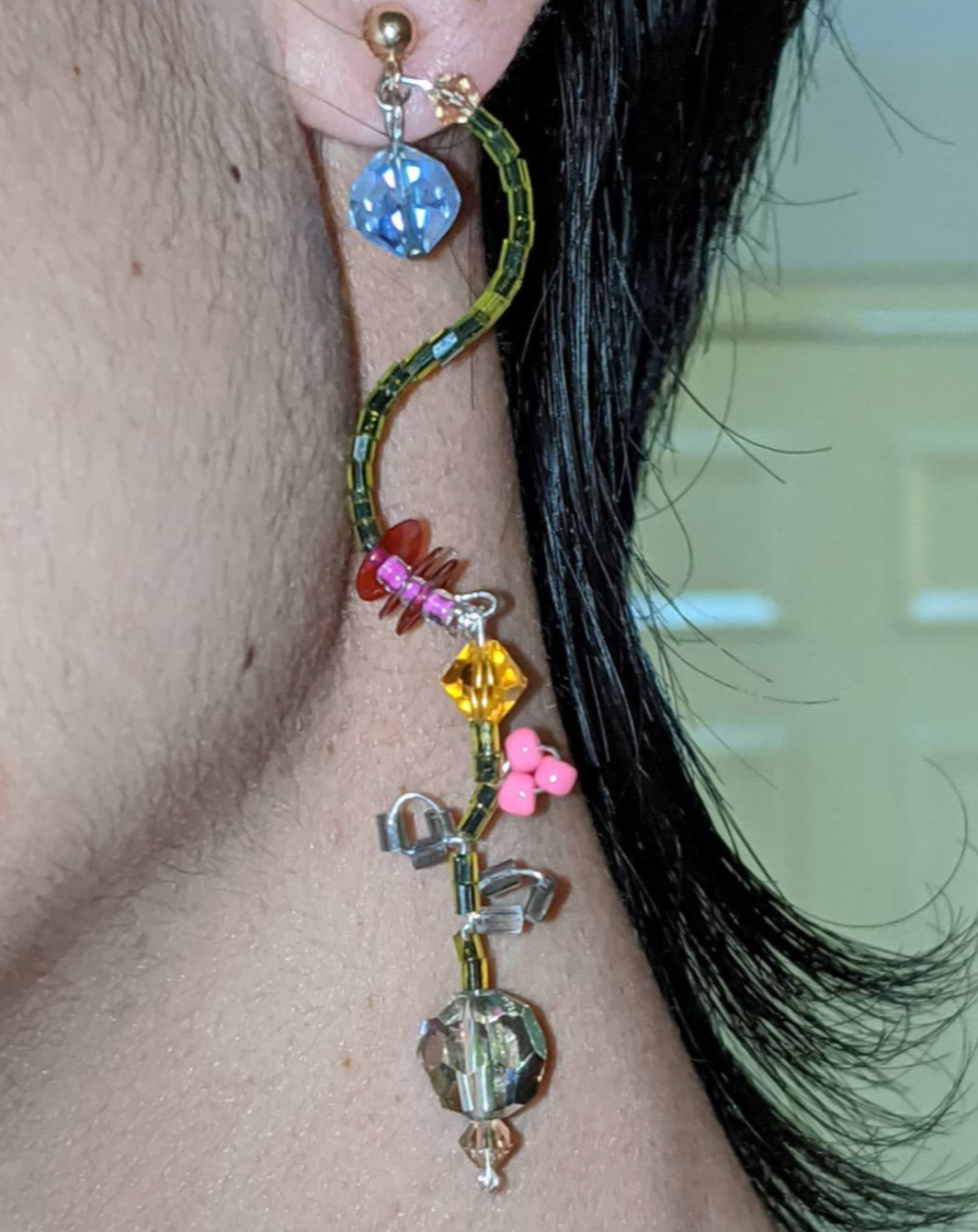 Stem Earrings